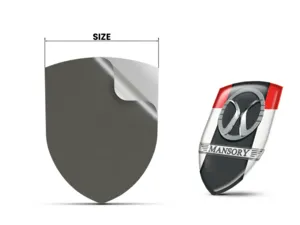 Mansory Autoaufkleber Universal Stern Minimalistisch
